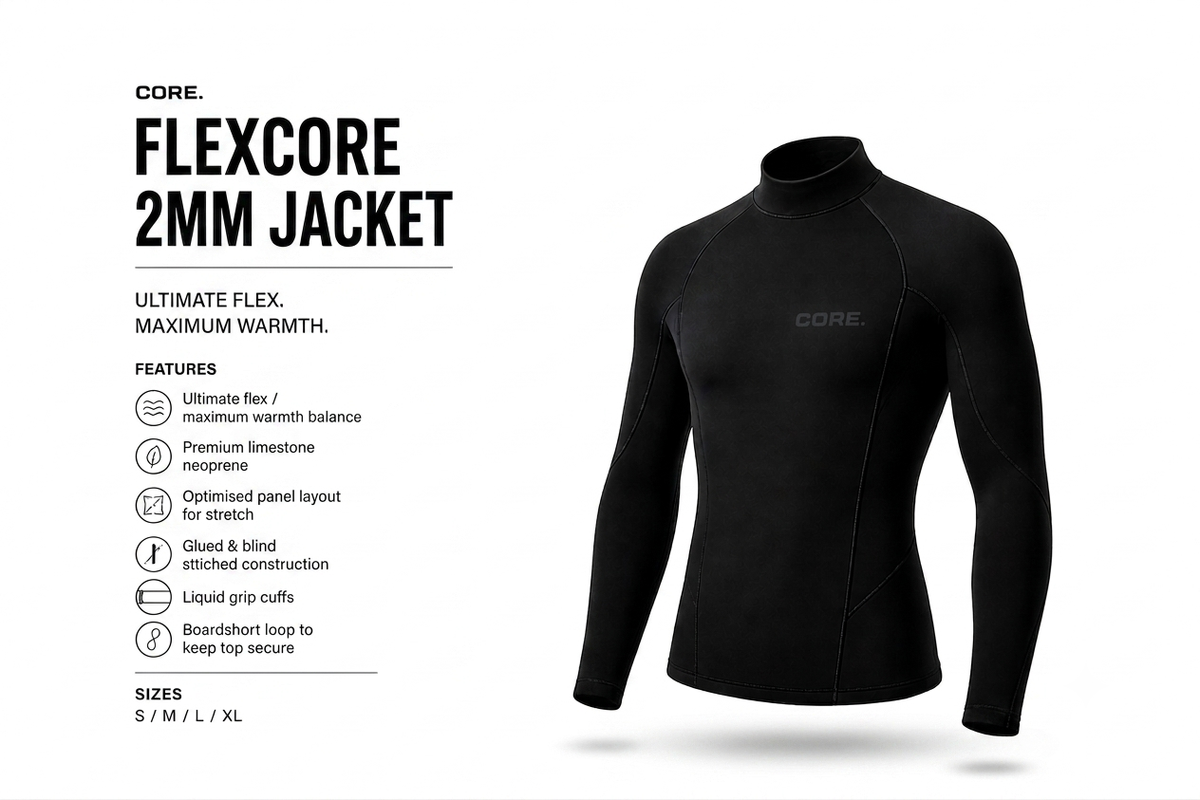 FlexCore Wetsuit Jacket 2mm