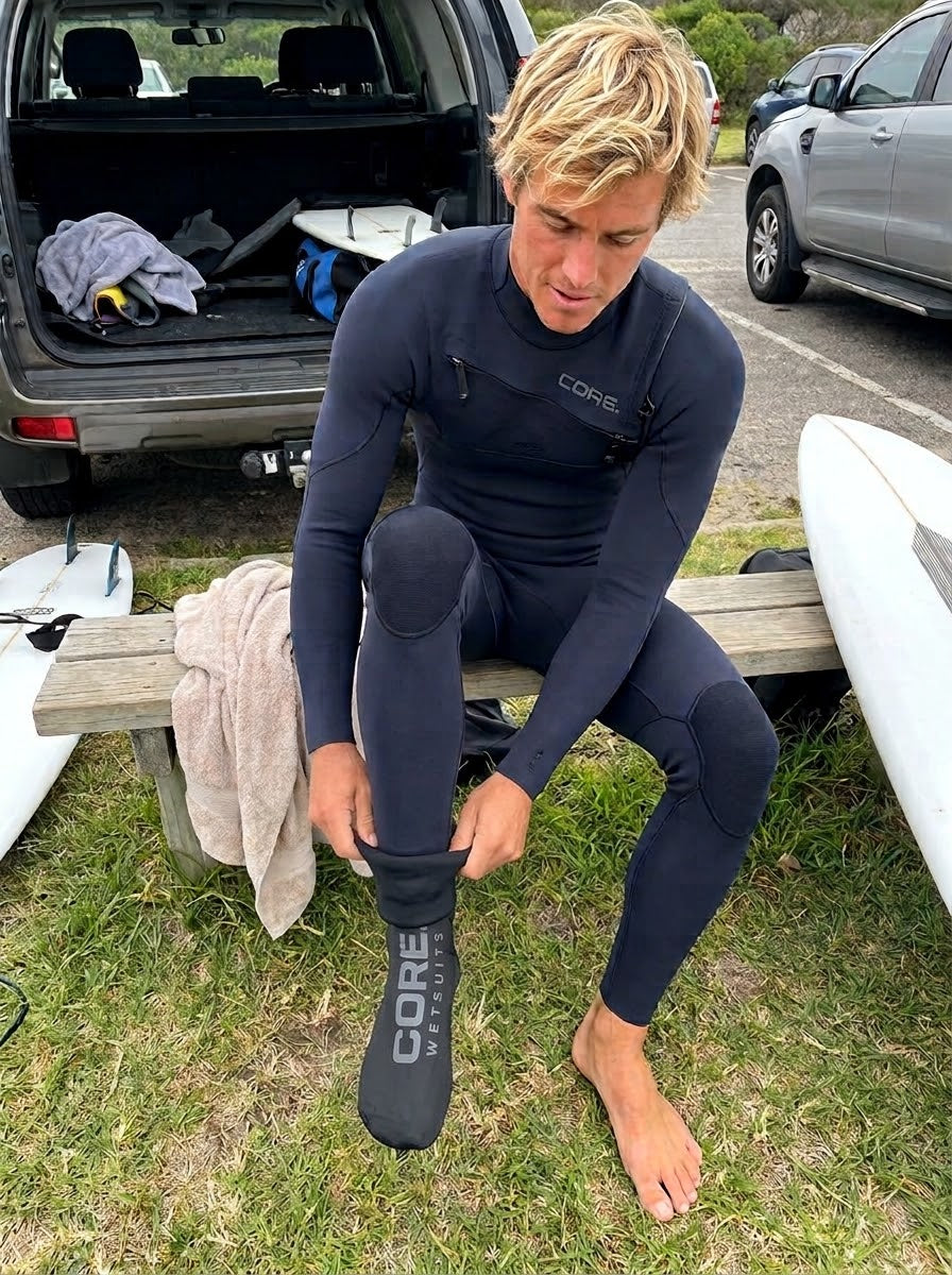 Easy on wetsuit sock